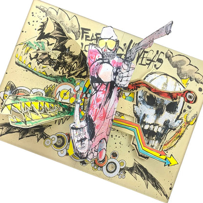 Jim Mahfood Pop Up Funk 3D Comic Art Pop-up Book