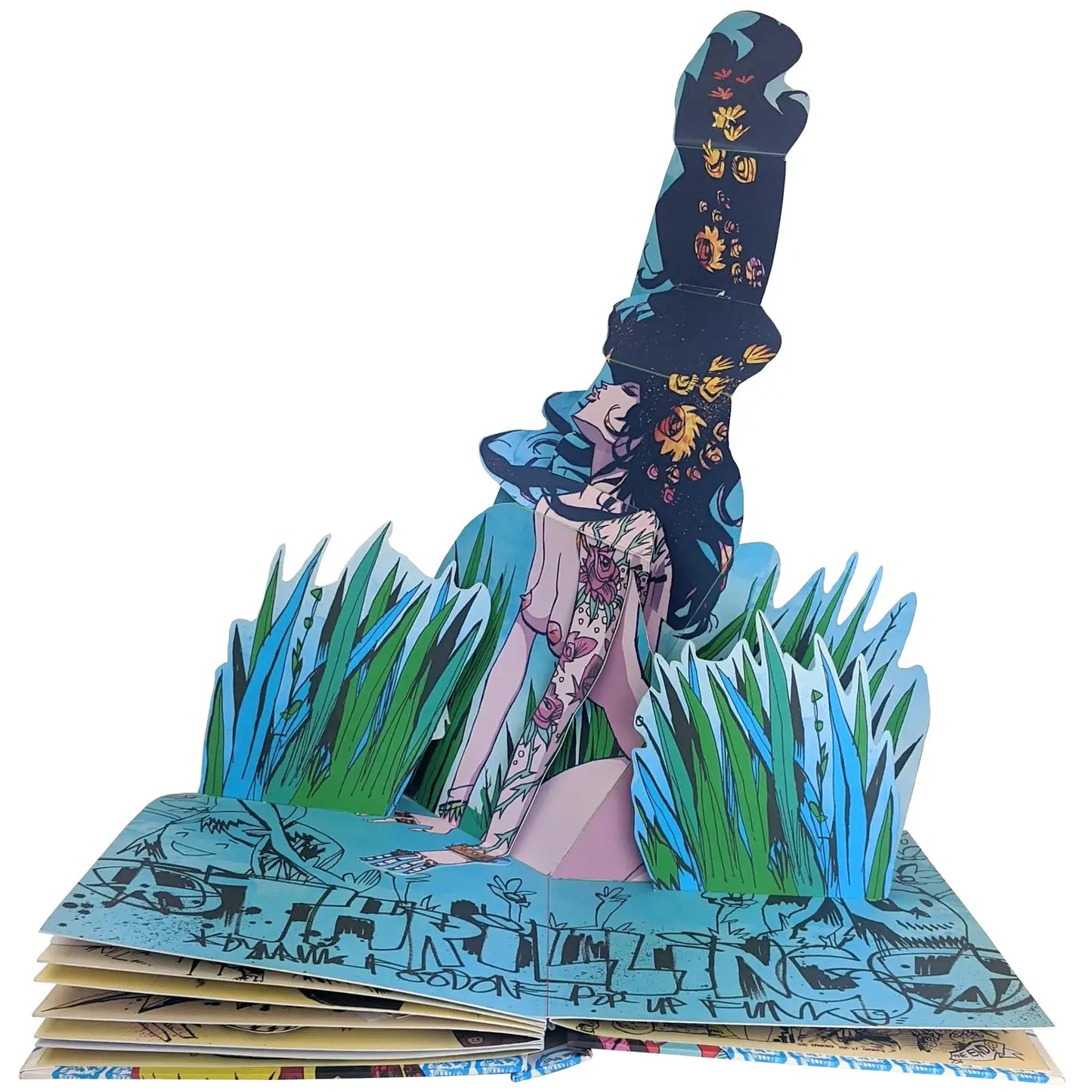 Jim Mahfood Pop Up Funk 3D Comic Art Pop-up Book