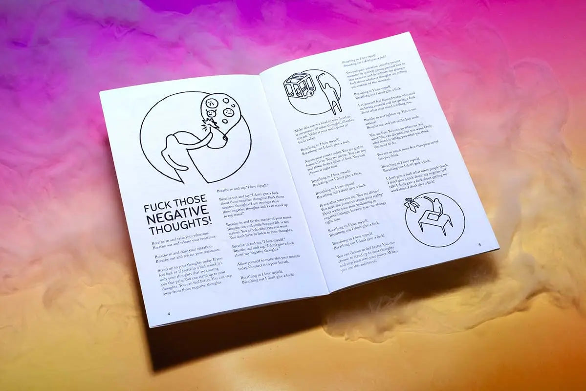 Become Worry-Free Right Now Zine