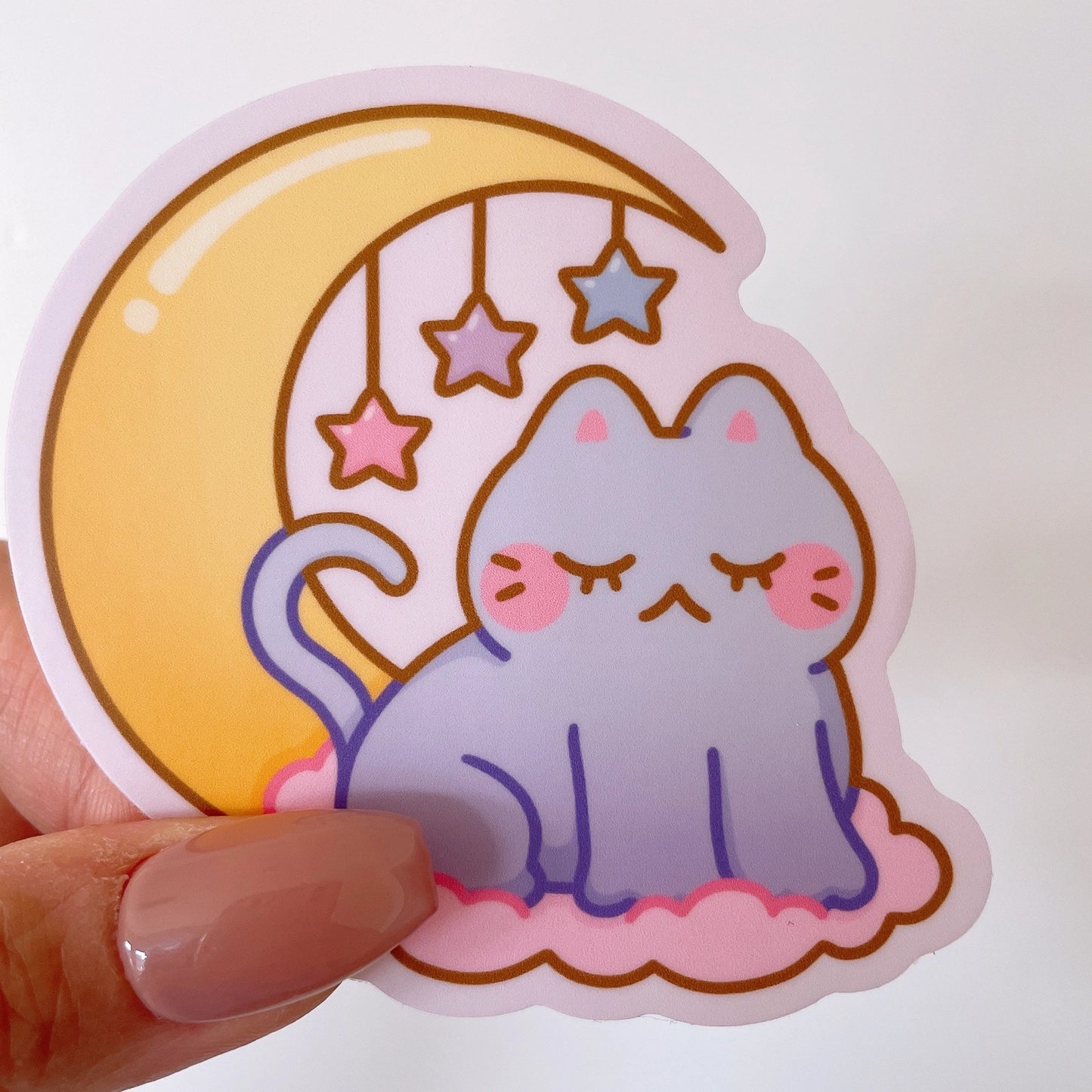 Moon Cat Sticker
