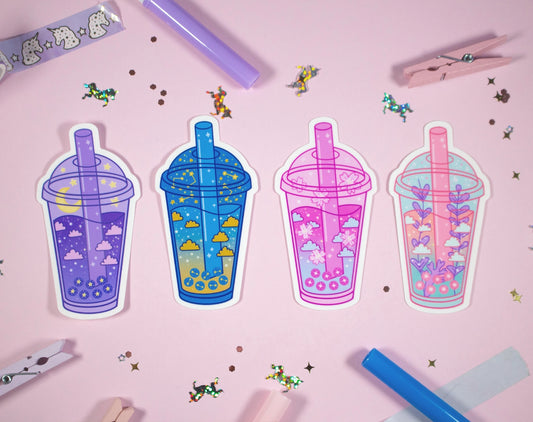 Boba Tea Drink Sticker