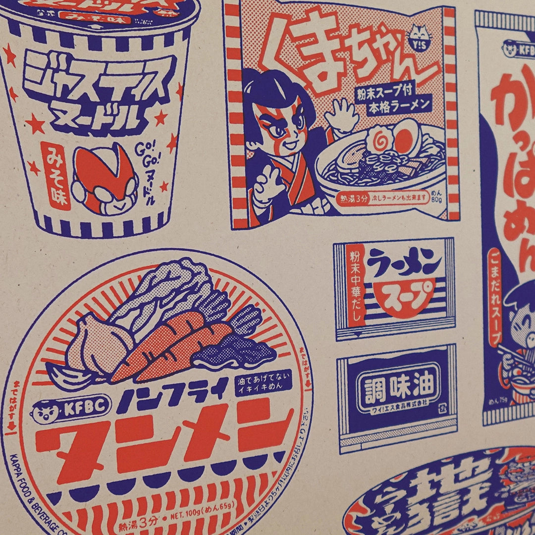 Instant Noodles Print