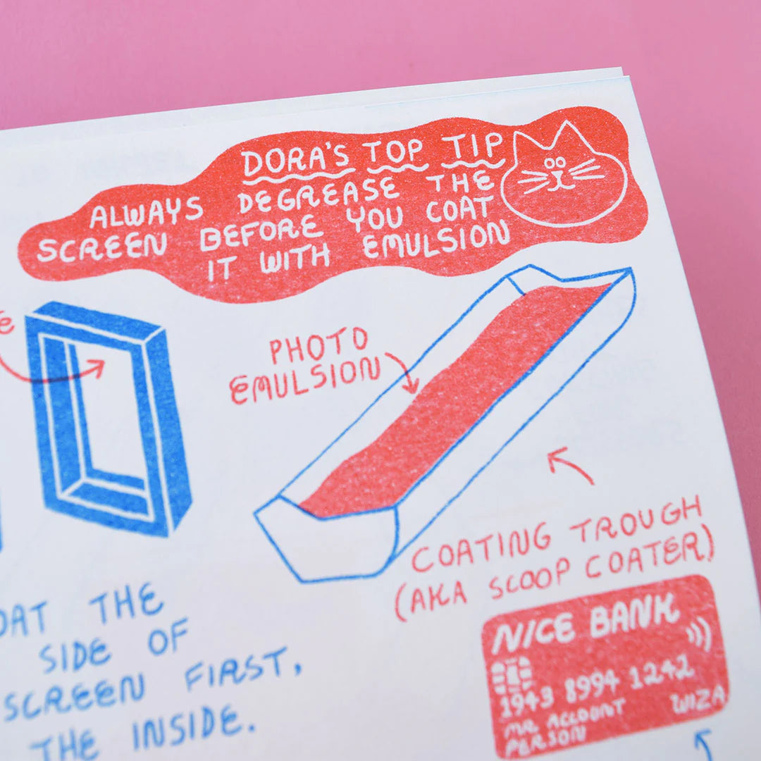 An Illustrated Guide to Screen Printing Book