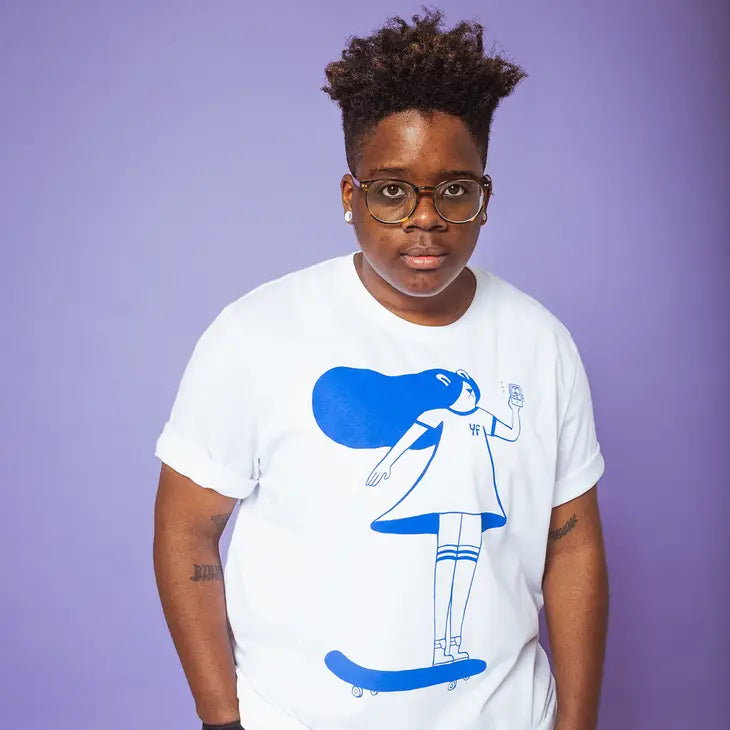 Skating is Life Screen Printed T-shirt