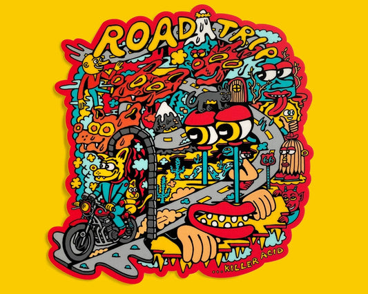 Road Trip XL Sticker