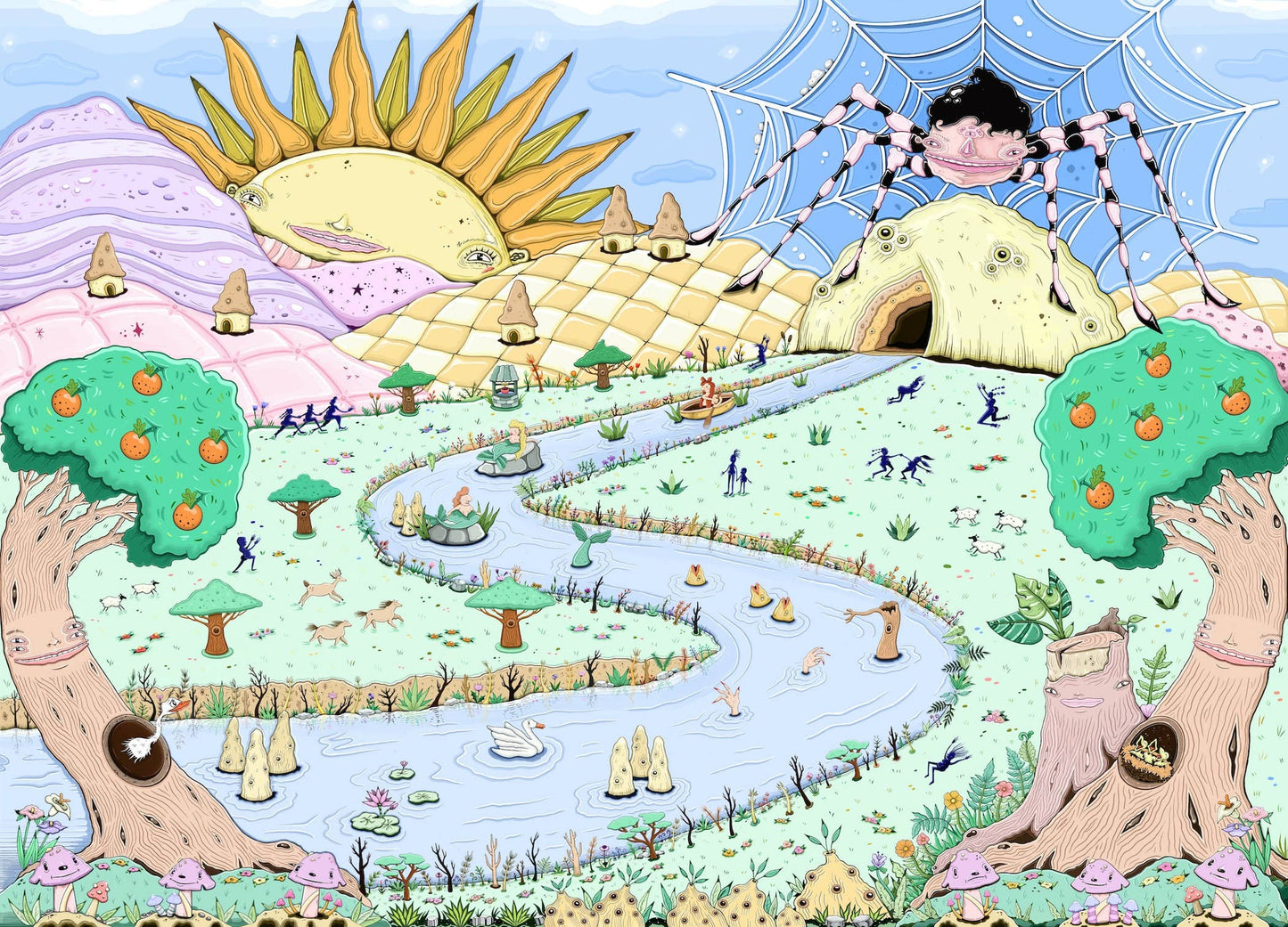 There Was And There Wasn't Giclee Art Print
