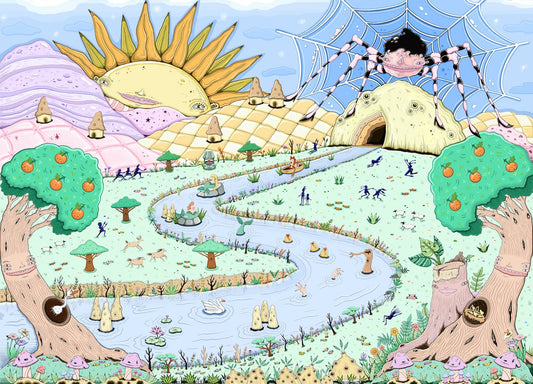 There Was And There Wasn't Giclee Art Print