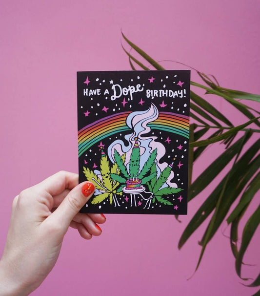 Dope Birthday Greeting Card