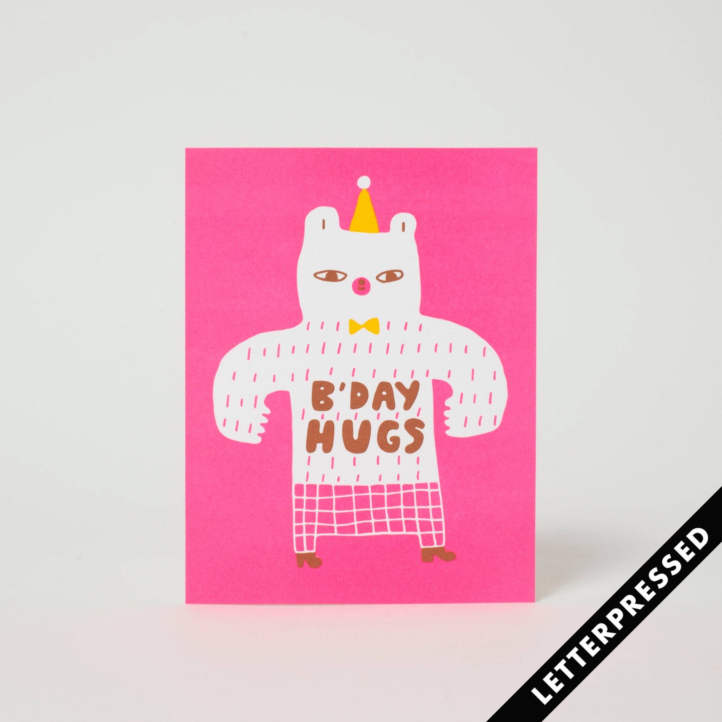 Birthday Bear Hugs Greeting Card