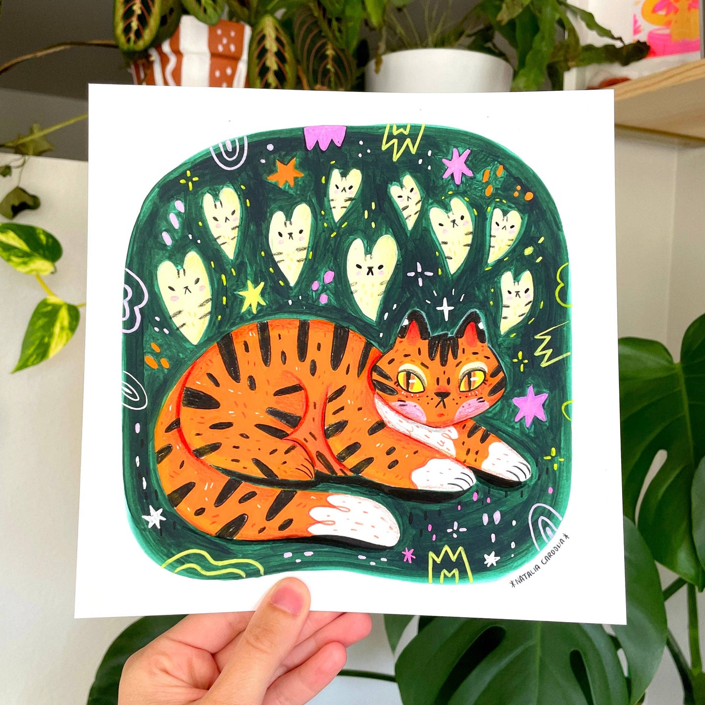 Nine Lives Print
