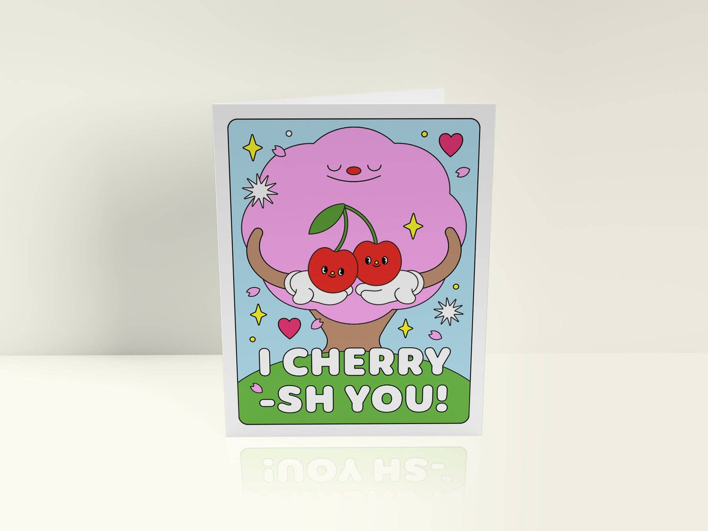 I Cherry-sh You Greeting Card
