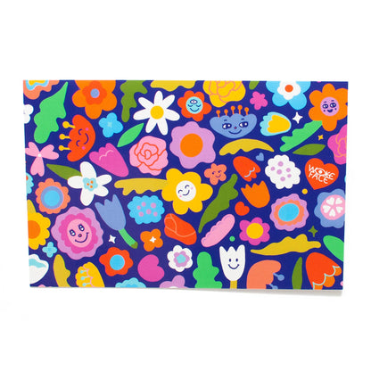 Flower Friends Postcard