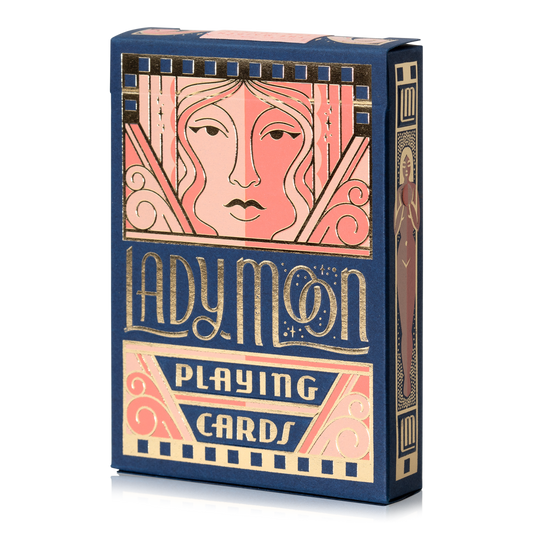 Lady Moon Playing Cards