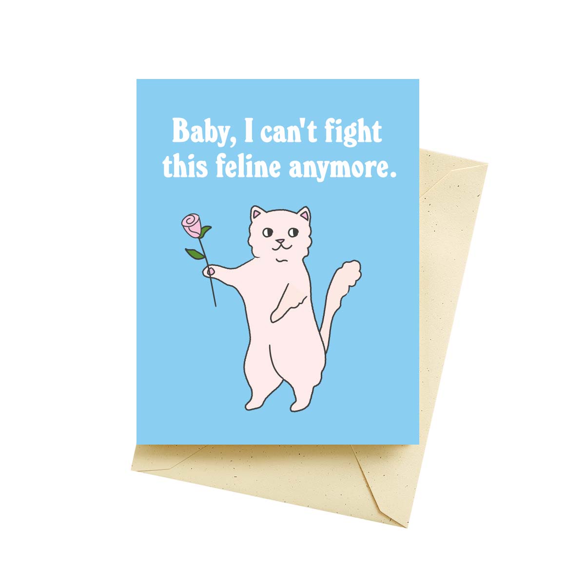 This Feline Love Greeting Card