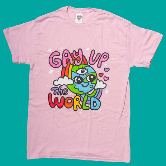 Gay Up the World T-Shirt