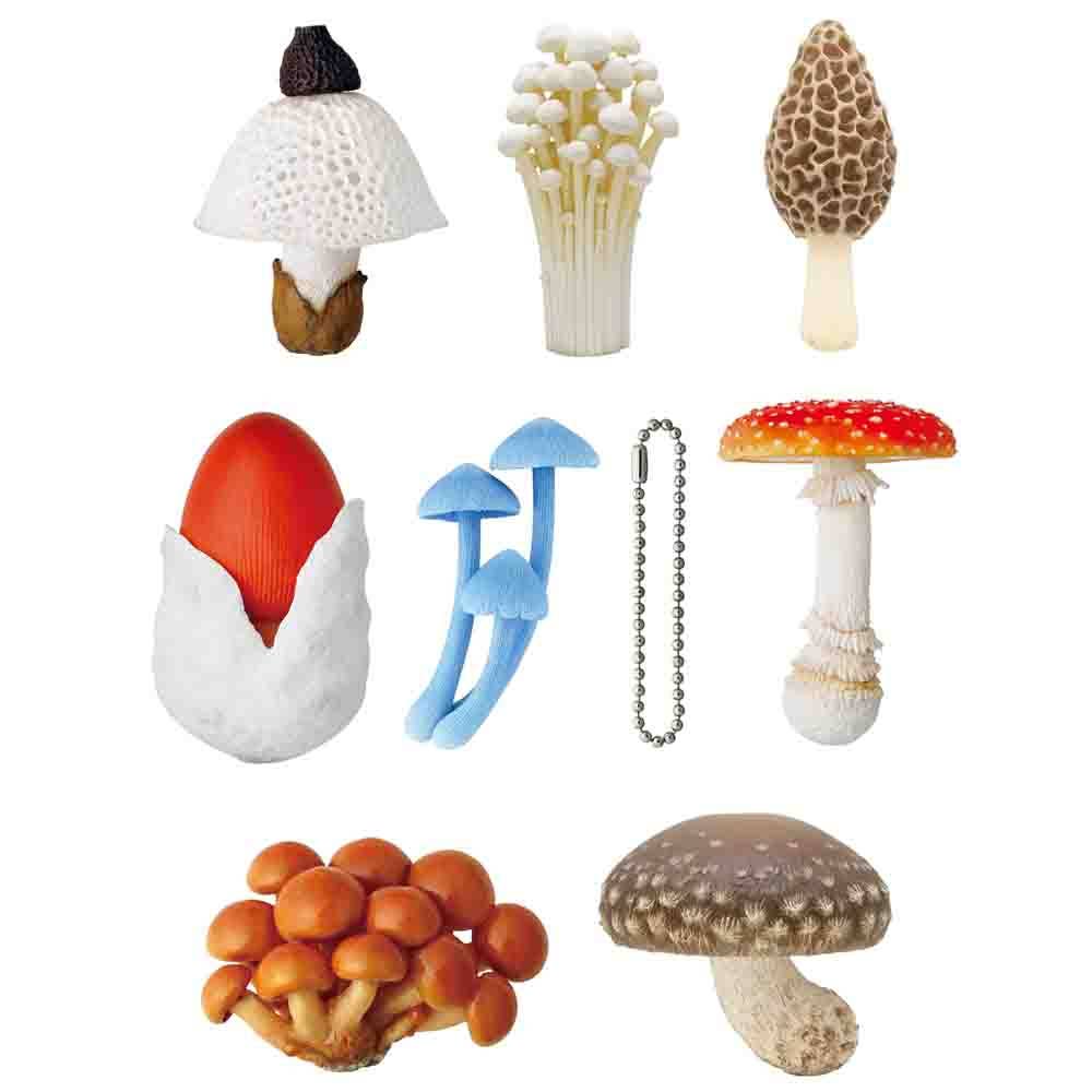 Kitan Club Mushroom Soft Rubber Charm Blind Box