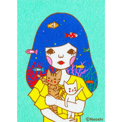 Postcards Blue